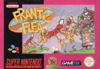 Frantic Flea Super Nintendo  box art